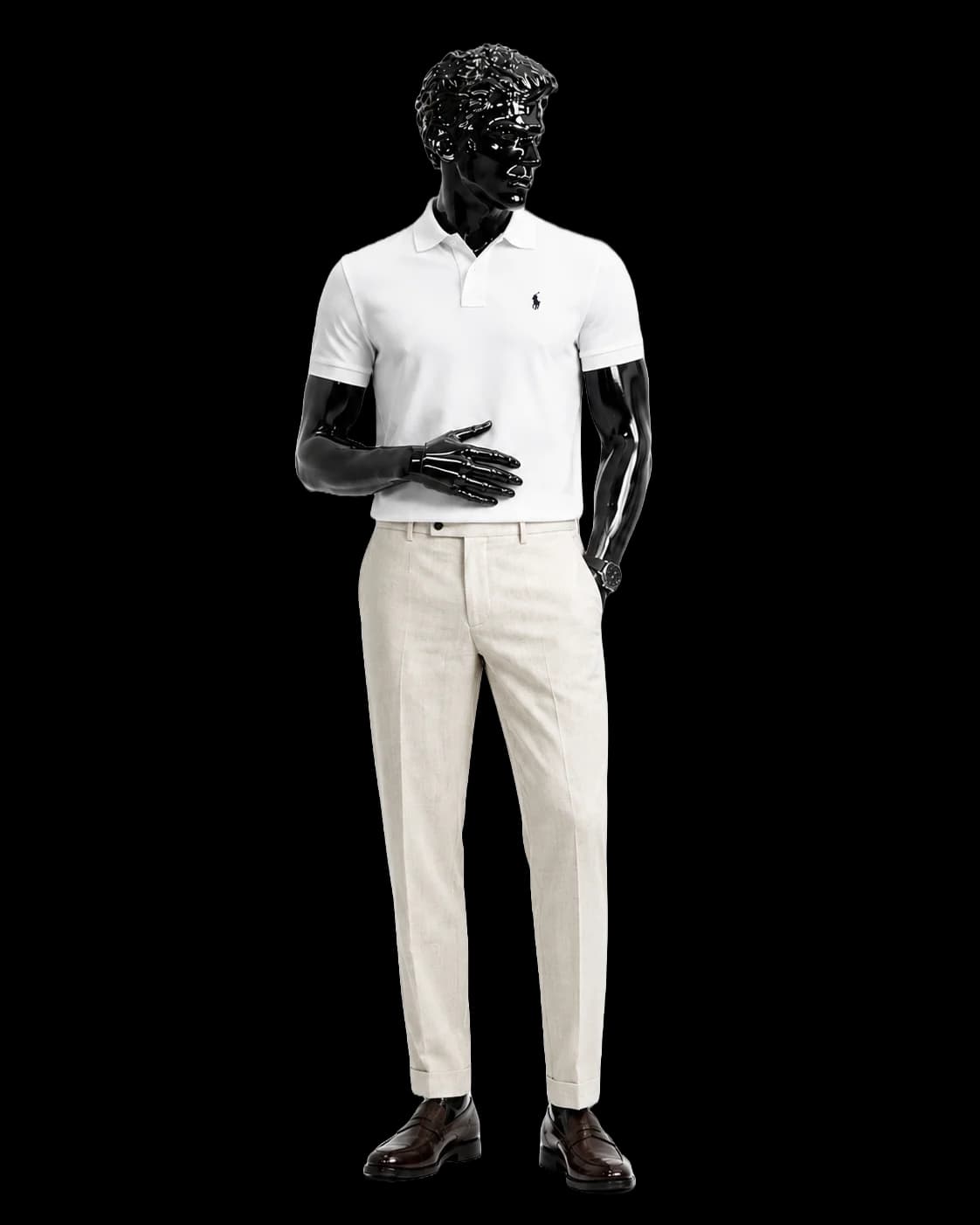 DAPPER — white figure